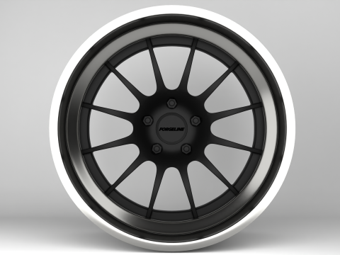 Forgeline TS3R Wheels 3D Модель