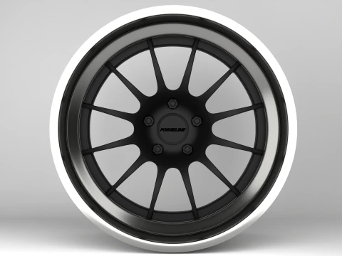 Forgeline TS3R Wheels 3D Model