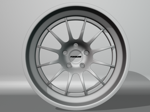 Forgeline TS3R Wheels 3D Модель