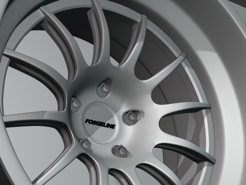 Forgeline TS3R Wheels 3D Модель