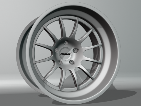 Forgeline TS3R Wheels 3D Модель