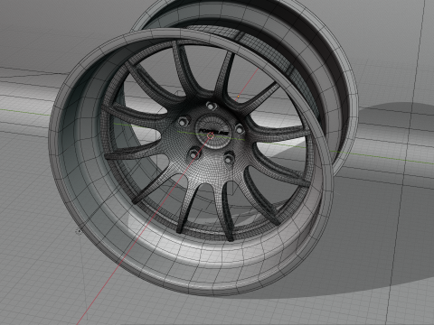 Forgeline TS3R Wheels 3D Модель