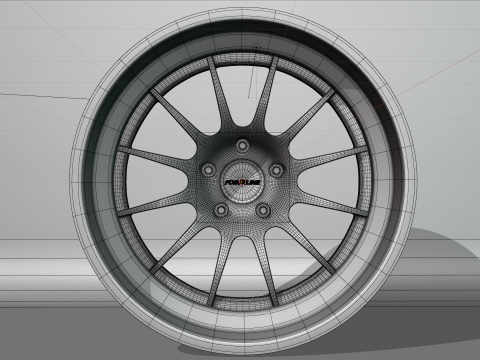 Forgeline TS3R Wheels 3D Модель