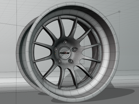 Forgeline TS3R Wheels 3D Модель