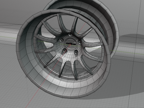 Forgeline TS3R Wheels 3D Модель