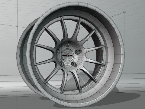 Forgeline TS3R Wheels 3D Модель