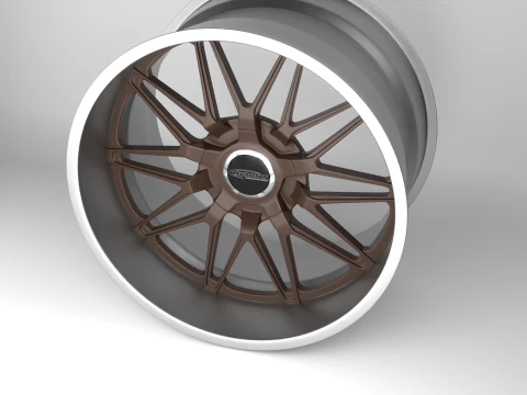 Schott Drift Wheels 3D Model