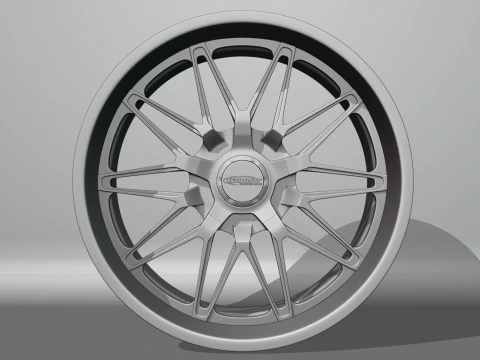 Schott Drift Wheels 3D Model