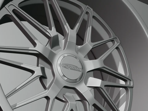 Schott Drift Wheels 3D Model