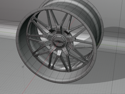 Schott Drift Tekerlekleri 3D Model
