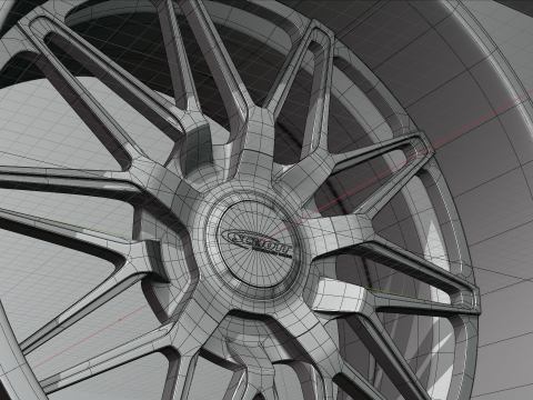 Schott Drift Tekerlekleri 3D Model