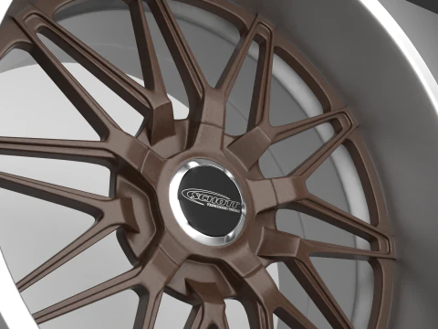 Schott Drift Wheels 3D Model