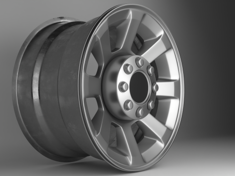 Generic Trucks Wheels 3D Model