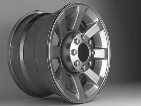 Generic Trucks Wheels 3D Model