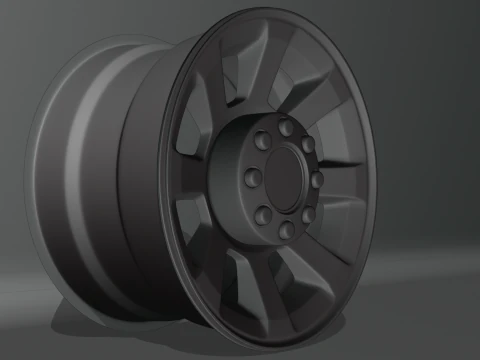 Generic Trucks Wheels 3D Model