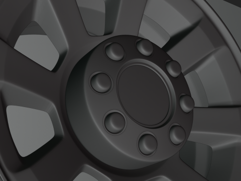 Generic Trucks Wheels 3D Model