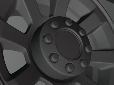 Generic Trucks Wheels 3D Model