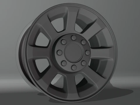 Generic Trucks Wheels 3D Model