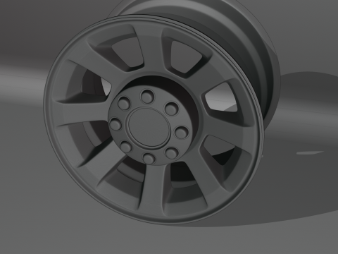 Generic Trucks Wheels 3D Model