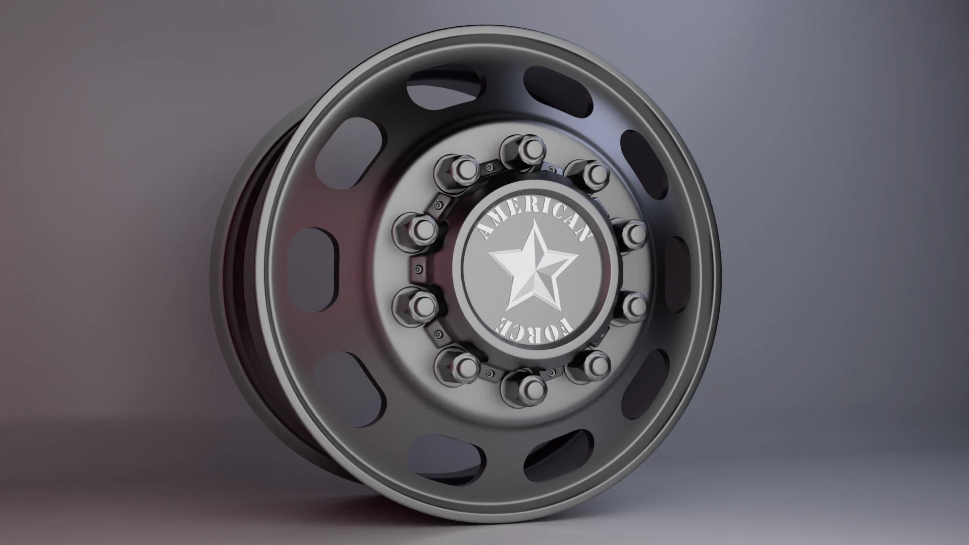 American Force 95 HD DBO 3D Model .c4d .max .obj .3ds .fbx .stl .blend