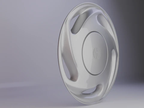 Toyota Corolla 98 Wheel Cover 3D Model