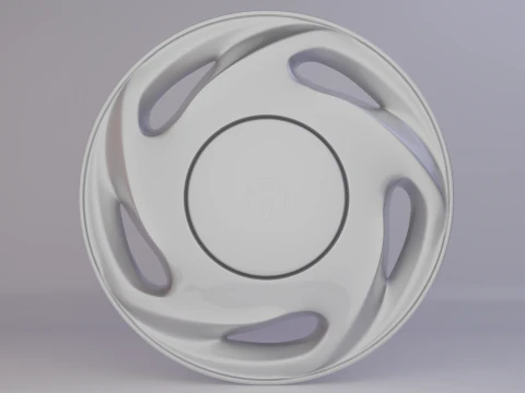 Toyota Corolla 98 Wheel Cover 3D Model