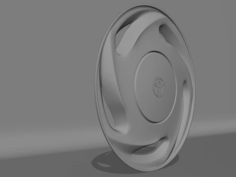 Toyota Corolla 98 Wheel Cover 3D Model