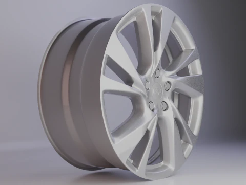 Infiniti QX60 2014-2015 Wheels 3D Model