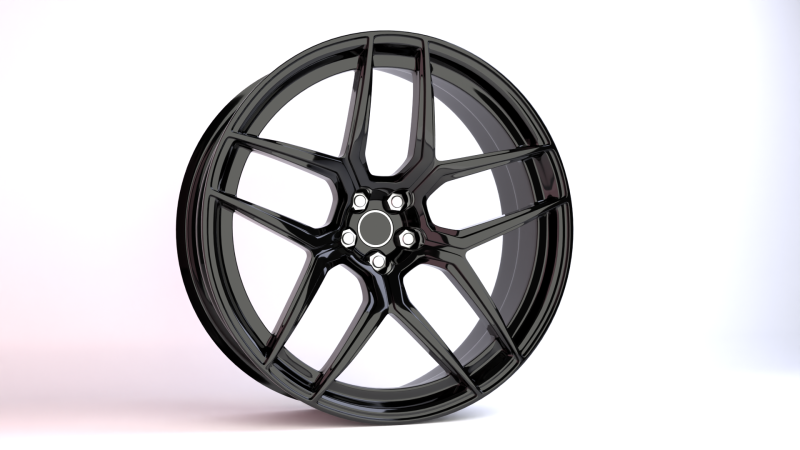 Generic 2 sport Wheels 3D Model .c4d .max .obj .3ds .fbx .stl .blend 