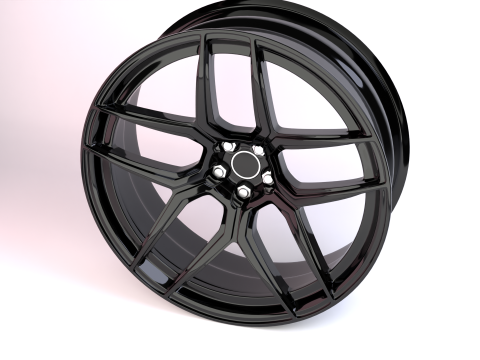 Generic 2 sport Wheels 3D Model