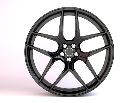 Generic 2 sport Wheels 3D Model