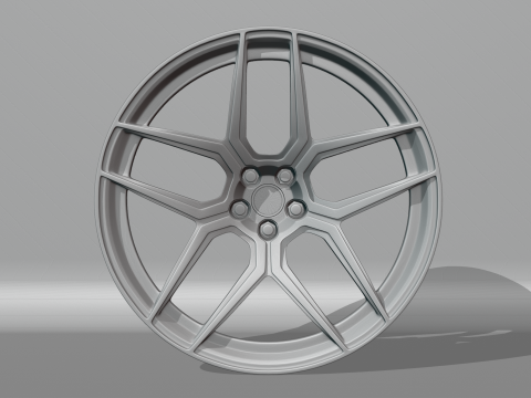 Generic 2 sport Wheels 3D Model