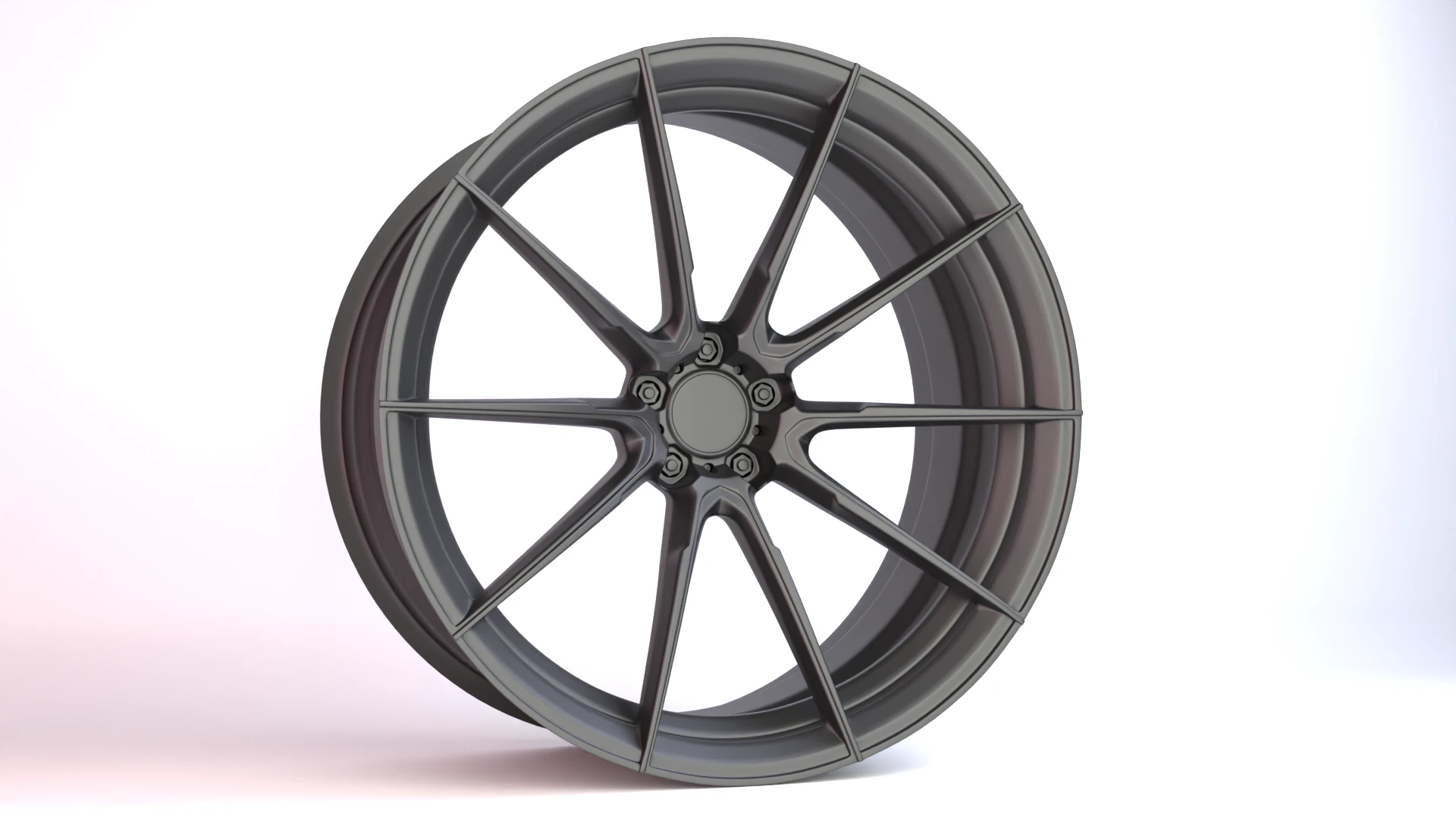 AL13 D010 Monoblock Wheel 3D Model .c4d .max .obj .3ds .fbx .stl .blend 