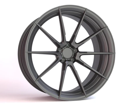 AL13 D010 Monoblock Wheel 3D Model