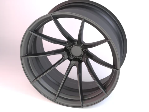 AL13 D010 Monoblock Wheel 3D Model