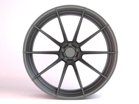 AL13 D010 Monoblock Wheel 3D Model