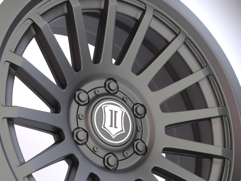 Icon Alloy Recon Wheel 3D Model