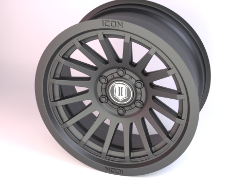 Icon Alloy Recon Wheel 3D Model