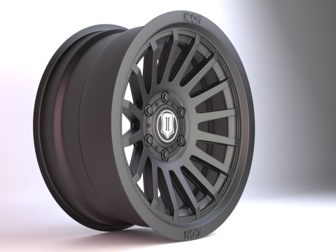 Icon Alloy Recon Wheel 3D Model