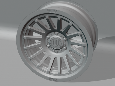 Icon Alloy Recon Wheel 3D Model