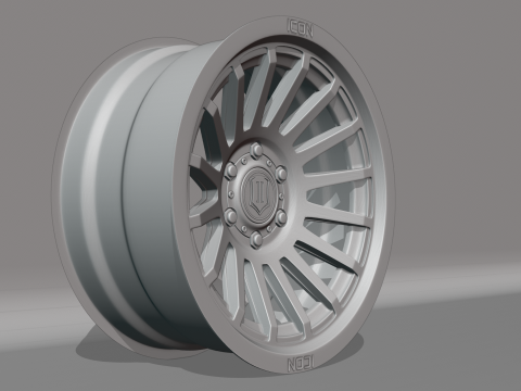 Icon Alloy Recon Wheel 3D Model