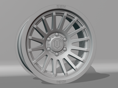 Icon Alloy Recon Wheel 3D Model