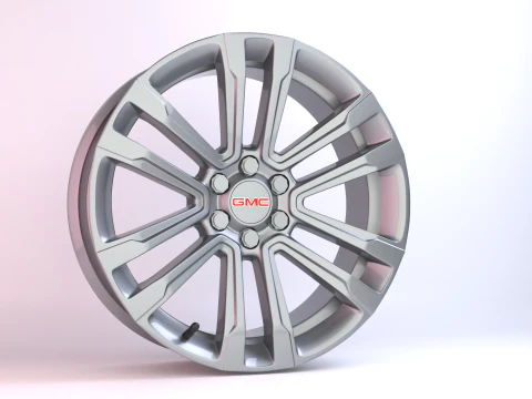 GMC FR72 Wheels 3D Model