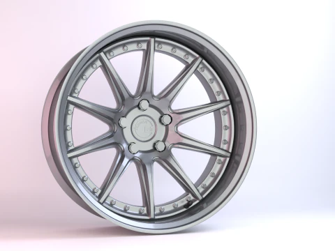 Aodhan DS-07 Wheels 3D Model