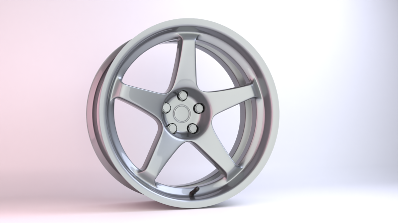 Le Mans Wheels 3D Model .c4d .max .obj .3ds .fbx .stl .blend 