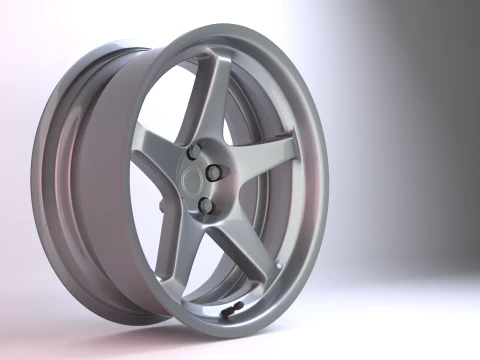 Le Mans Wheels 3D Model