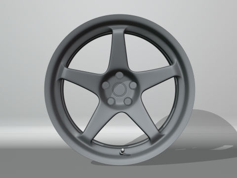 Le Mans Wheels 3D Model
