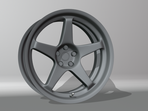 Le Mans Wheels 3D Model