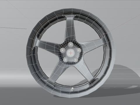 Le Mans Wheels 3D Model