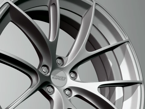 Apex VS-5RS wheels 3D Model